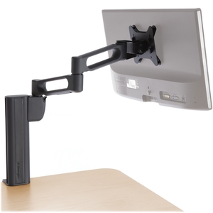 ACCO Brands Corporation 60904 Column Mount Monitor Arm, To 24" Screen, w/ SmartFit, BK by Kensington