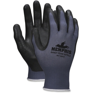 MCR Safety CRW9673S Gloves,Supported,Nitri,Foam by Memphis