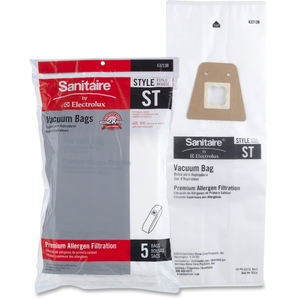 Electrolux Home Care Products 63213B10 Style ST Replacement Bags, F/SC688/SC888/SC889, 5/PK, White by Sanitaire