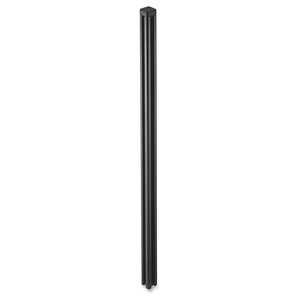 Divider Support Post, 1-1/2"x1-1/2"x36", Black by Lorell