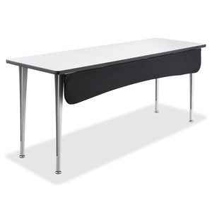Safco Products 2085BL Modesty Panel f/Rumba Table, 60"x-1-1/2"x9-1/2". Black by Safco
