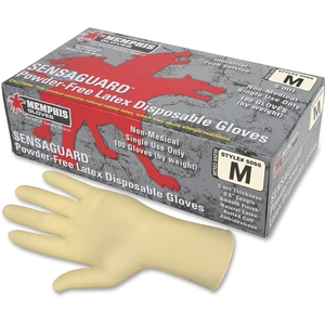 MCR Safety MPG5055M Glove,5-Mil,P/F,Latex by MCR Safety