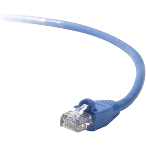 Belkin International, Inc A3L79103B Cat5E Snagless Ethernet Cable, 3', Blue by Belkin