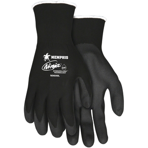 MCR Safety CRWN9699L Gloves,Hpt,Pvc,Ninja by MCR Safety