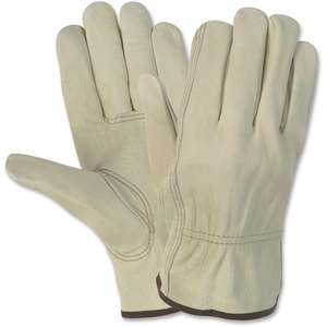 MCR Safety CRW3215M Gloves,Leather,Economy by MCR Safety