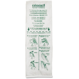 BISSELL Homecare, Inc SPKBG10 Bags,Disposable,Pack10 by BigGreen