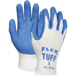 MCR Safety MPG9688L Glove,Dipped,Latex,Flextuff by MCR Safety