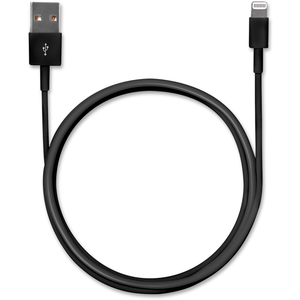 ACCO Brands Corporation 39686 Charge/Sync Cable, Lightning 8Pin Conn to USB, 1 Meter, BK by Kensington