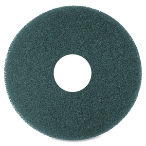 3M 35035 Floor Cleaning Pads, 12", 5/BX, Blue by 3M