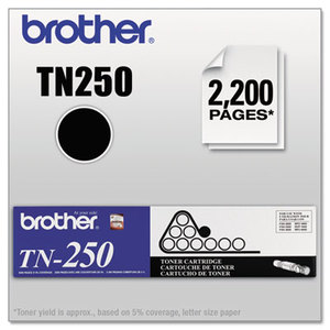 Brother Industries, Ltd TN250 TN250 Toner, 2200 Page-Yield, Black by BROTHER INTL. CORP.