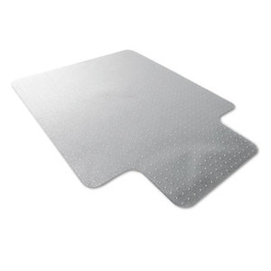 Floortex 118923LR Cleartex Ultimat Polycarbonate Chair Mat for Low/Med Pile Carpet, 35 x 47, w/Lip by FLOORTEX