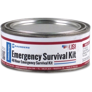 PACON CORPORATION 67101 Emergency Survival Kit, 1PPL, 26 Pcs by Saunders