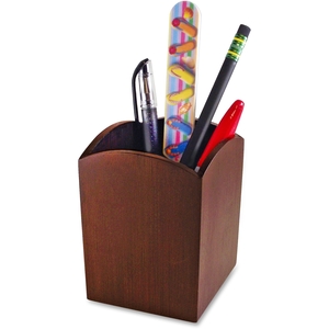 Artistic Products, LLC ART11005C Pencil Holder, Bamboo Curves, 3"x4-1/4", Brown by Artistic