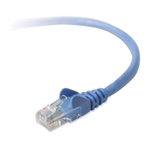 Belkin International, Inc A3L98003BLS CAT6 Snagless Patch Cable, 3' L, Blue by Belkin
