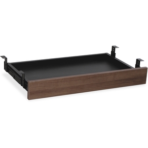 Lorell Furniture 69993 Center Drawer, 26"X15-3/8"X3-5/8", Walnut by Lorell