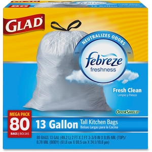 The Clorox Company 78534 Bag,Shld,Odr,Ktchn,Tll,Glad by Glad