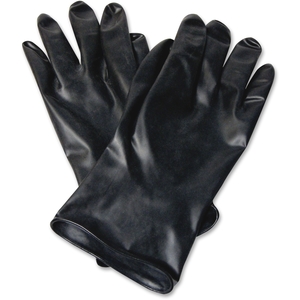 Butyl Chemical Protection Gloves, Sz-9, 13Mil, 1/Pr, Bk by NORTH