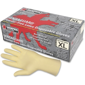 MCR Safety MPG5060XL Glove,5-Mil,Powdered,Latex by MCR Safety