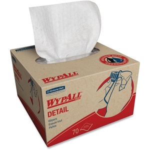 Kimberly-Clark Corporation 32186 Wypall Detail Wipers, 70 Shts, 20Bx/Ct, We by Wypall