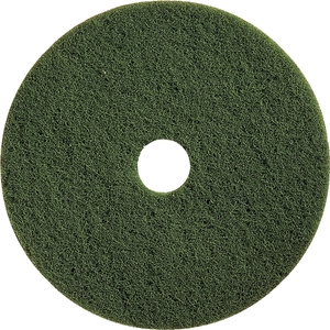 Floor Scrubbing Pad, Conventional, 16", 5/CT, Green by Impact Products