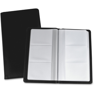 Chartpak, Inc 01030 Card Holder, 192 Cap, 4-3/4"X7"X.71", Black by Lorell