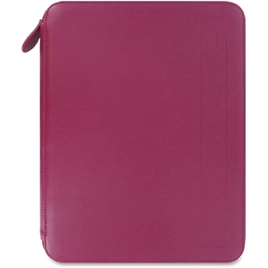 Filofax Limited B828165U Zippered Portfolio, Letter, Raspberry by Filofax