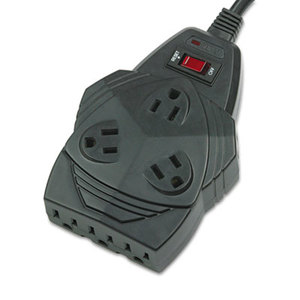 Fellowes, Inc 99090 Mighty 8 Surge Protector, 8 Outlets, 6 ft Cord, 1300 Joules, Black by FELLOWES MFG. CO.