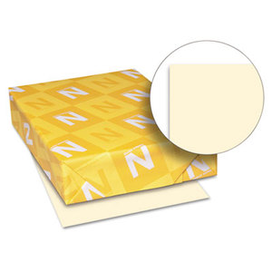 Exact Vellum Bristol Cover Stock, 67 lbs., 8-1/2 x 11, Ivory, 250 Sheets by NEENAH PAPER