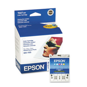 Epson Corporation T027201 T027201 Intellidge Ink, 220 Page-Yield, 5/Pack, Assorted by EPSON AMERICA, INC.