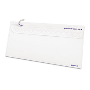 Ampad 73065 Gold Fibre SimplySafe Business Envelope, Self-Adhesive, White, 500/Box by AMPAD/DIV. OF AMERCN PD&PPR