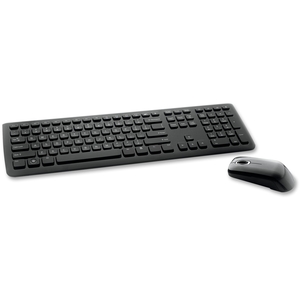 Wireless Keyboard/Mouse, 15-7/8"x5-1/2"x1/2", Black by Verbatim