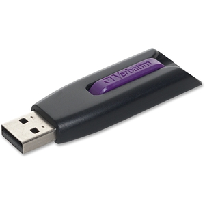 Verbatim America, LLC 49180 USB Drive, 3.0, V3, 16GB, Violet by Verbatim