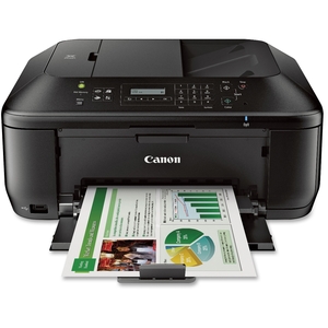 Canon, Inc 8750B002 Wireless AIO Printer, IJ/NW, 100Sht Cap, 18"x15-1/2"x7", BK by Canon