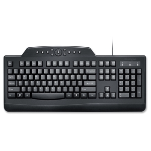 ACCO Brands Corporation 72407 Wired Media Keyboard, Black by Kensington