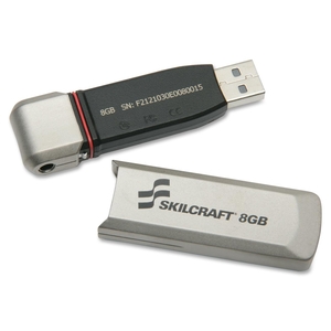 National Industries For the Blind 7045015999351 USB Flash Drive, 8GB, Level 3 by SKILCRAFT