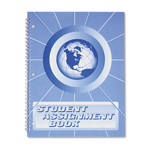 THE HUBBARD COMPANY SA-98 Student Assignment Book, 40 Weeks, 11 x 8-1/2, Laminated Cover by THE HUBBARD COMPANY