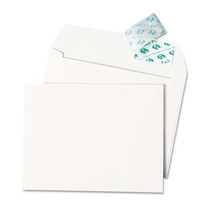 Greeting Card/Invitation Envelope, Contemporary, Redi-Strip,#51/2, White,100/Box by QUALITY PARK PRODUCTS