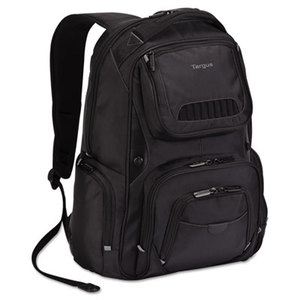 Targus Group International TSB705US Legend IQ Backpack, 12-6/10 x 10-1/2 x 18-3/10, Black by TARGUS