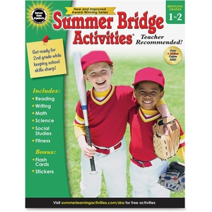 Summer Bridge Activities Wrkbk, Gr1-2, 160 Pgs, Multi by Summer Bridge