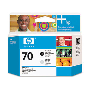 Hewlett-Packard C9407A HP 70, (C9407A) Photo Black/Light Gray Printhead by HEWLETT PACKARD COMPANY