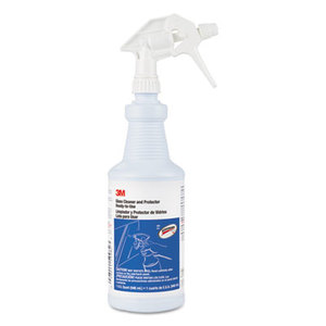 3M 85788 Ready-To-Use Glass Cleaner with Scotchgard, Apple Scent, 32 oz Spray Bottle by 3M/COMMERCIAL TAPE DIV.