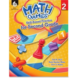 SHELL EDUCATION 51289 Book, Math Games Grade 2 by Shell