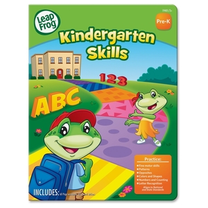 MEGA Brands, Inc DDV18 Kindergarten Skills Workbook, 7"X9-1/4", 24/Bx, Multi by The Board Dudes