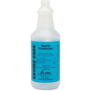 Neutral Disinfectant Spray Bottle, Quart, 48/CT, CLFD by RMC