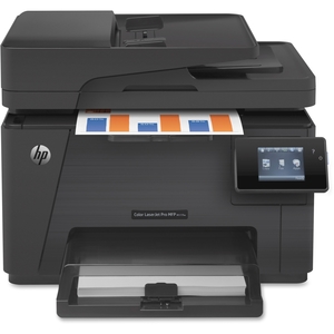 Hewlett-Packard CZ165A HP LASERJET PRO MFP M177fw - Print speeds up to 17ppm in black and 4ppm in color. Scan resolution is up to 1200 x 1200 dpi (hardware) and up to 1200 x 1200 dpi (optical). Copy resolution is up to 600 x 600 dpi black (text), 300 x 300 black (graphics), and by HP