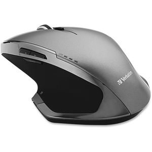 WIRELESS NOTEBOOK 8BTN BLACK 6-DELUXE BLUE LED GRAPHITE MOUSE by Verbatim