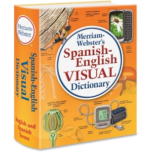 Merriam-Webster, Inc 2925 Spanish-English Visual Dictionary, Orange by Merriam-Webster