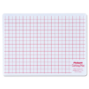 Chartpak, Inc WCM812 Self-Healing Cutting Mat, 8 1/2 x 12, White Translucent W/Red Lines by CHARTPAK/PICKETT