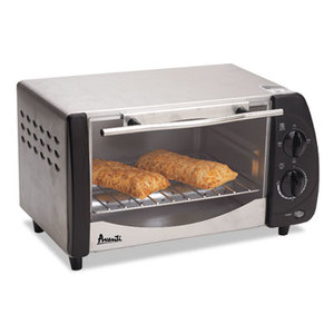 Toaster Oven, 9 Liter Capacity, Stainless Steel/Black by AVANTI