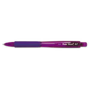 Wow! Pencils, 0.7 mm, Violet Barrel by PENTEL OF AMERICA